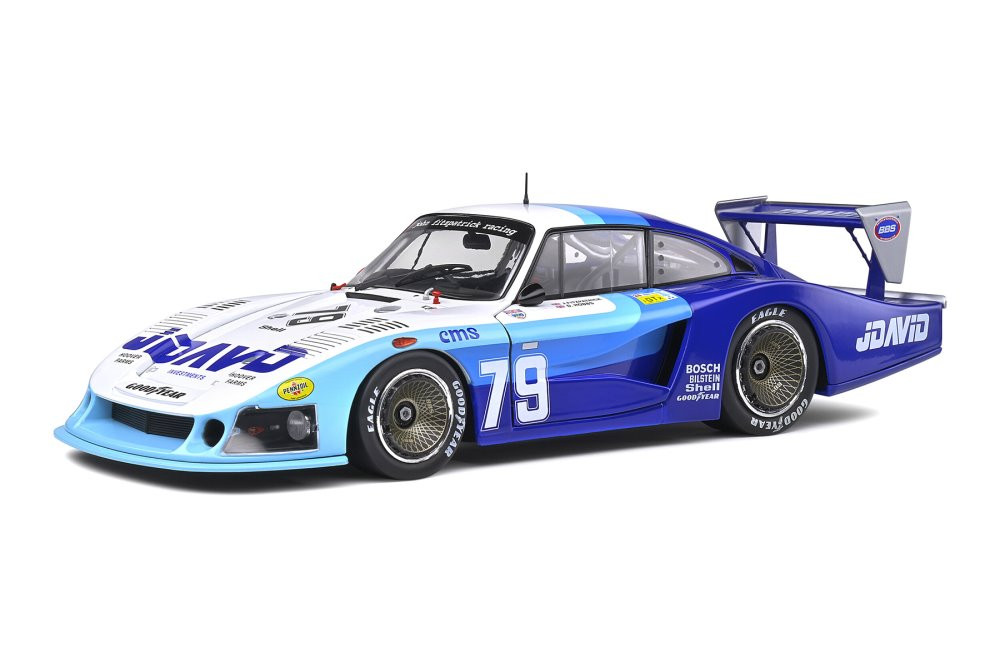 モルフォブルー 1982 Porsche 935, #79 Moby Dick - John Fitzpatrick/David Hobbs 24H