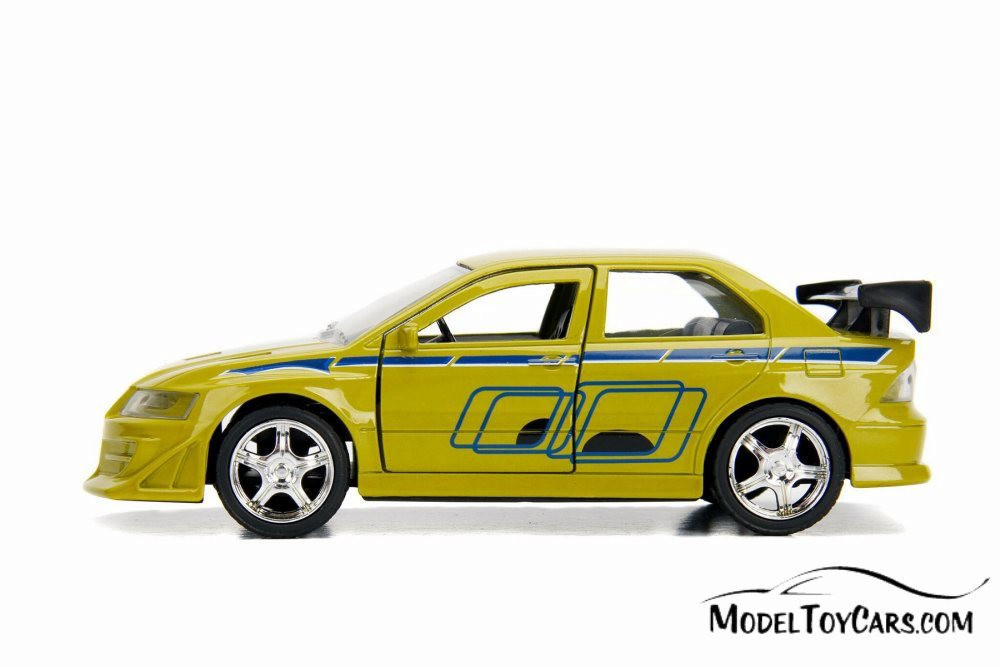 Mitsubishi Lancer Evolution VII, Fast and Furious - Jada 99789 - 1/32 Scale Diecast Model Toy Car