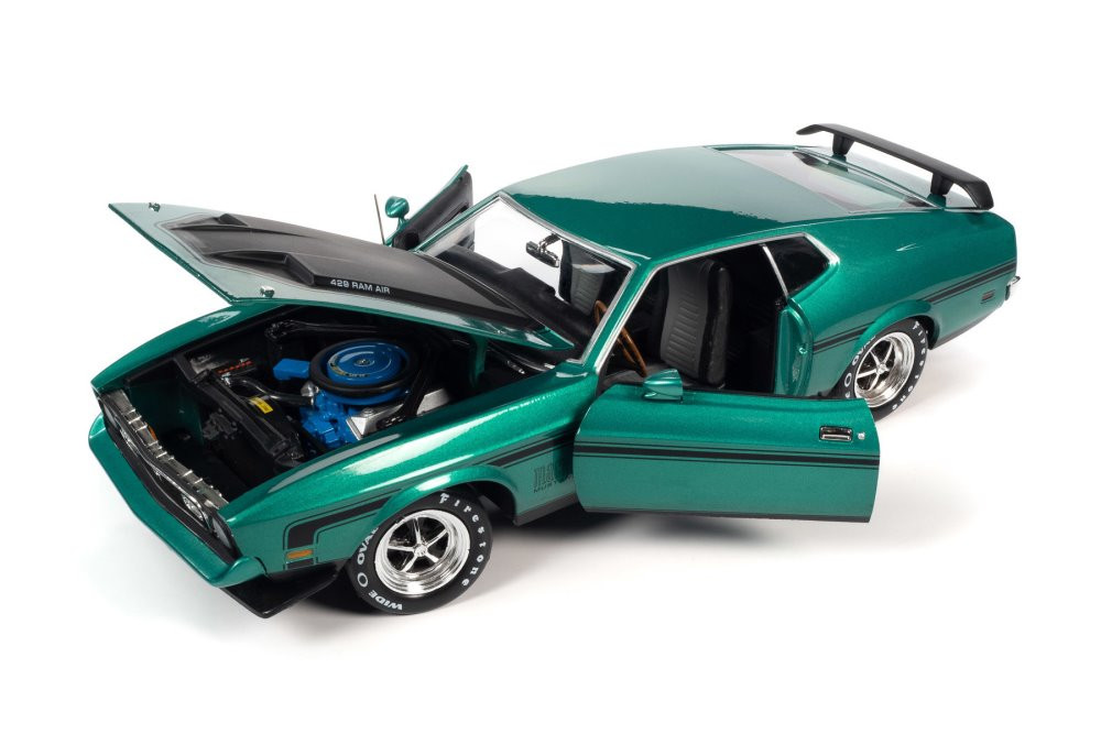 1971 Ford Mustang Mach 1, Grabber Green Metallic - Auto World