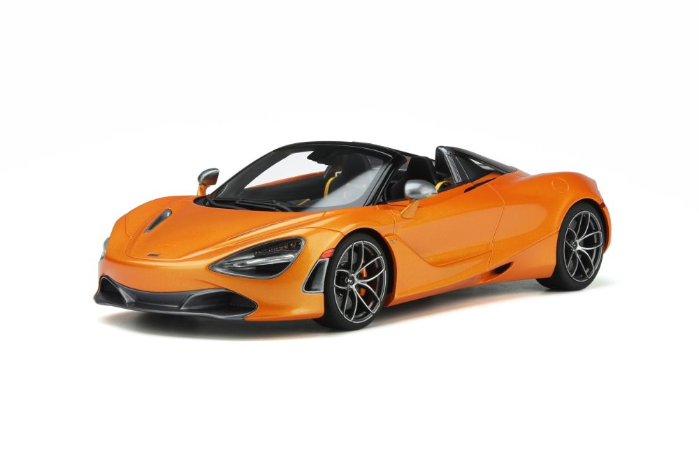 マクラーレン 720s スパイダー 1/18 オレンジ 1/18 マクラーレン 720S （メタリック・オレンジ） | 鉄道模型