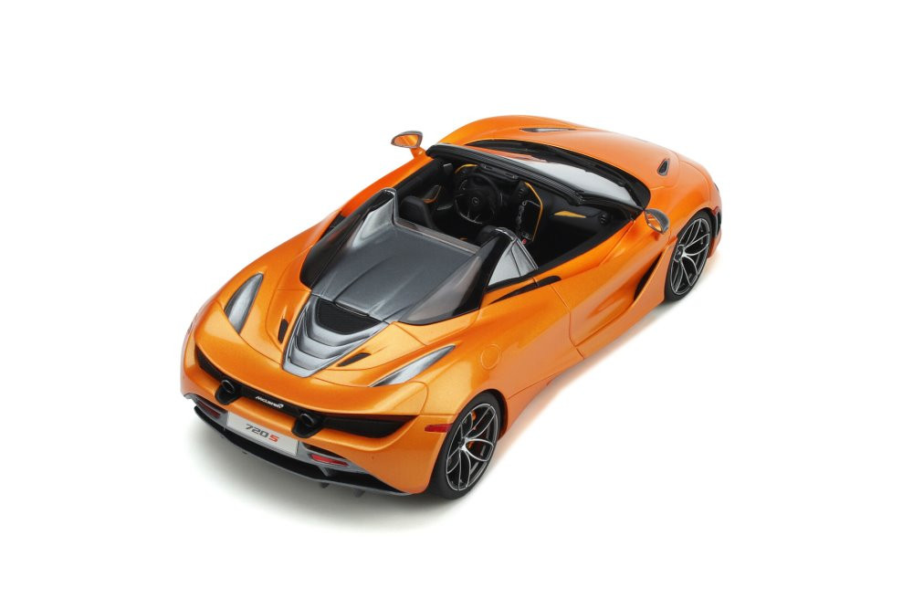 2018 McLaren 720S Spider Open Convertible, Papaya Spark Orange