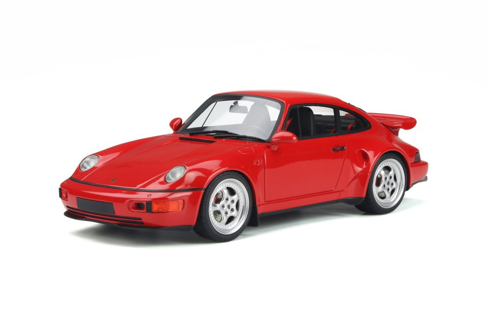 1994 Porsche 911 (964) Turbo S Flachbau, Guards Red - GT Spirit