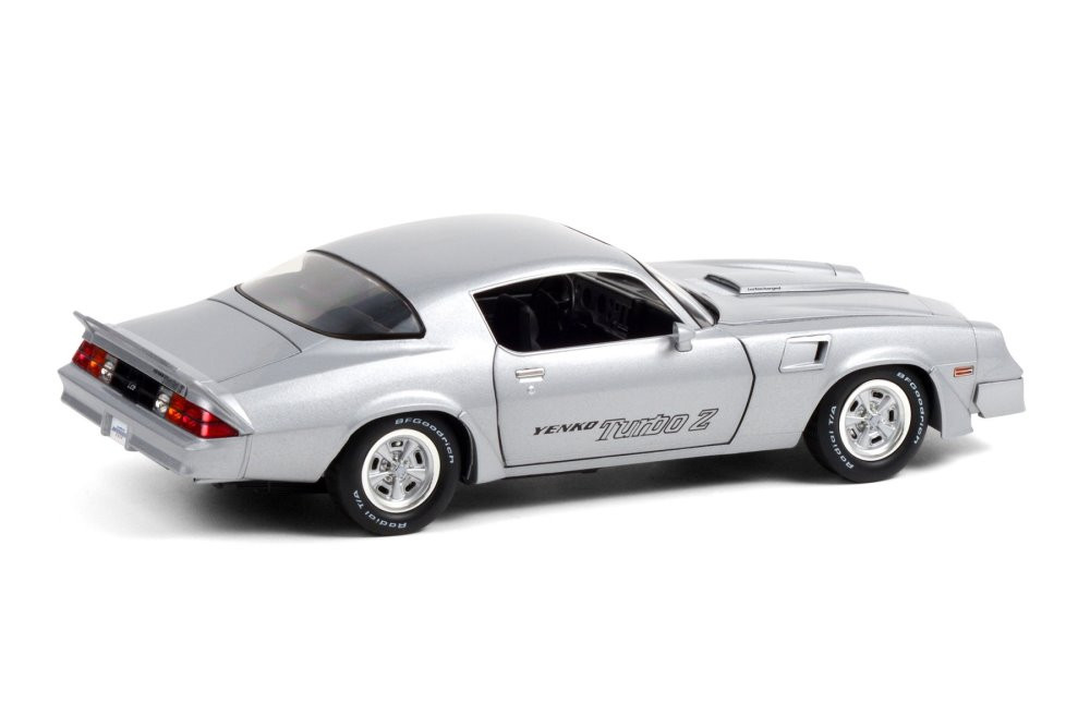 1981 Chevy Z28 Yenko Turbo Z, Turbo Silver - Greenlight 13594 - 1/18 scale Diecast Model Toy Car