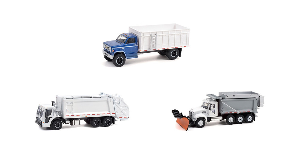 Greenlight S.D. Trucks Series 13 Diecast Car Set - Box of 6 assorted 1/64 Scale Diecast Model Cars