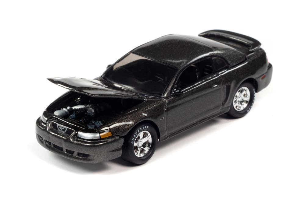 2003 Ford Mustang, Mineral Gray Metallic - Johnny Lightning