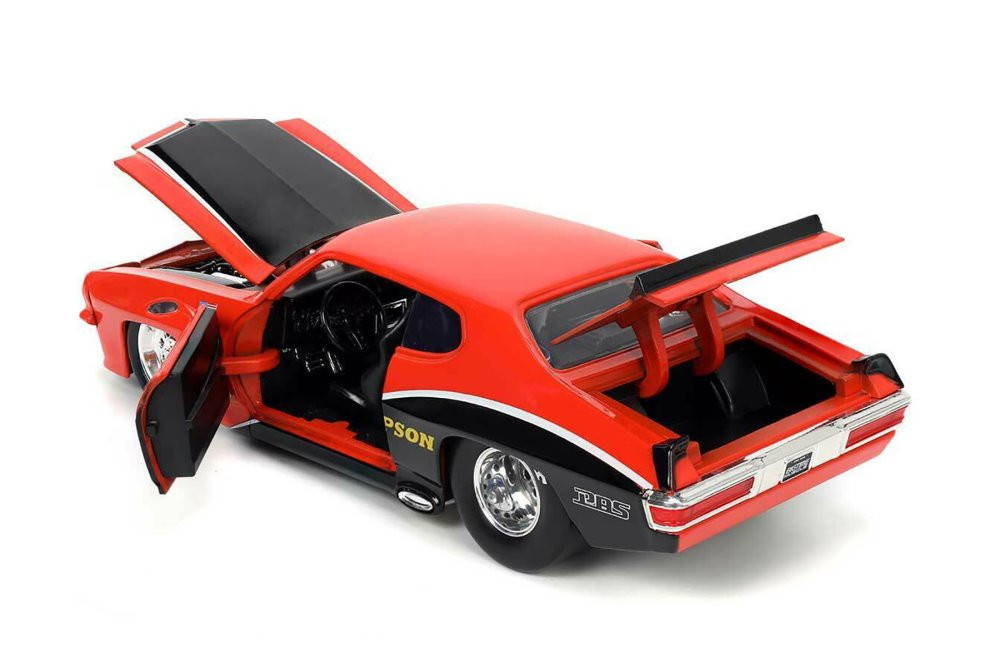 アメリカンヴィンテージ　1971年 ニクソン大統領風刺　ジョーク　おもちゃ1ドル 1971 Pontiac GTO, #71 Mickey Thompson - Jada Toys 33044 - 1/24