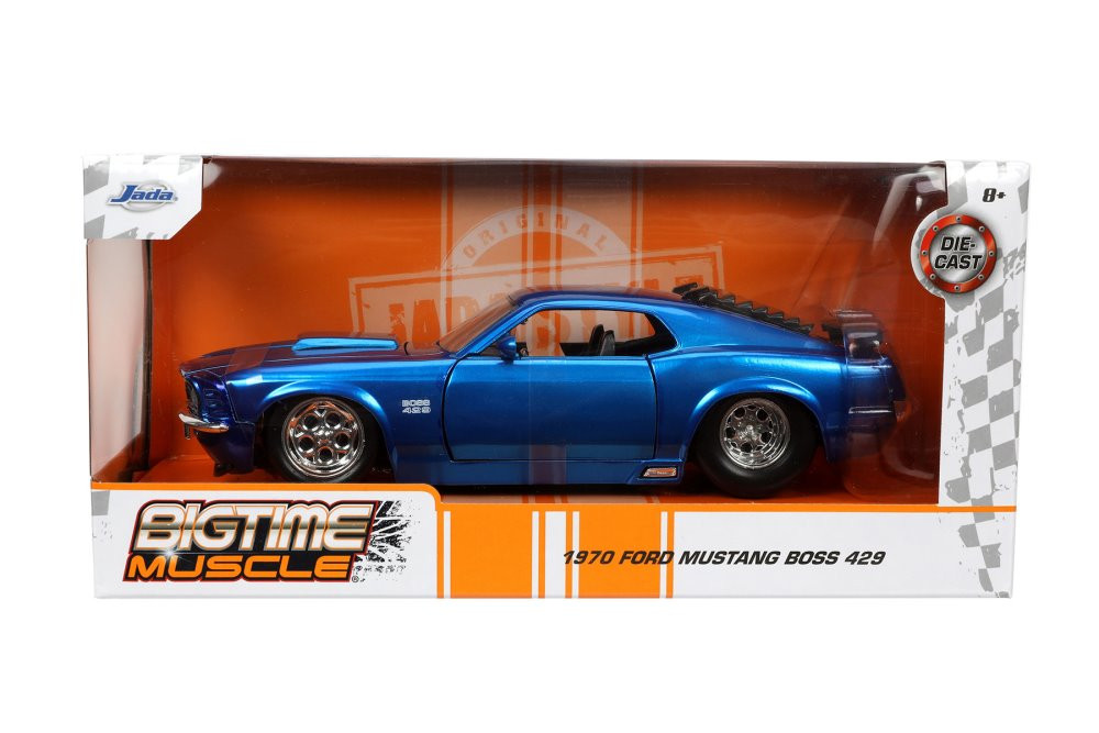 Ford Mustang Boss 302 1970 Blauw - Modèle 1/43 - Ixo Models