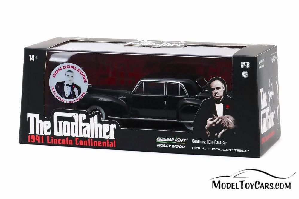 1941 Lincoln Continental with Don Corleone Figure, The Godfather 