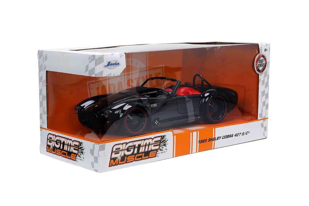 KiNSMART - 1965 Shelby Cobra 427 S/C 1:32 Scale 5" Die Cast Metal Model Classic Toy Car