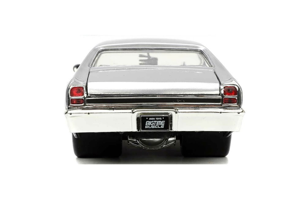 1969 Chevy Chevelle SS, Silver - Jada Toys 32702 - 1/24 scale ...