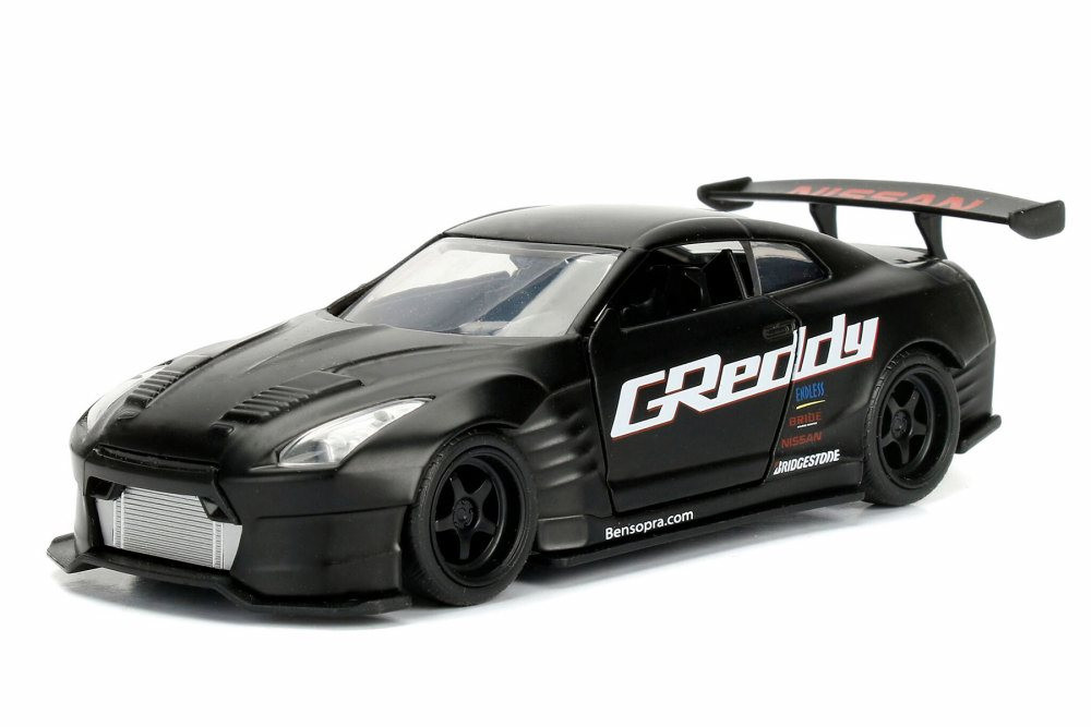 2009 Nissan GT-R Ben Sopra Hard Top, Black - Jada 98574WA1 - 1/32