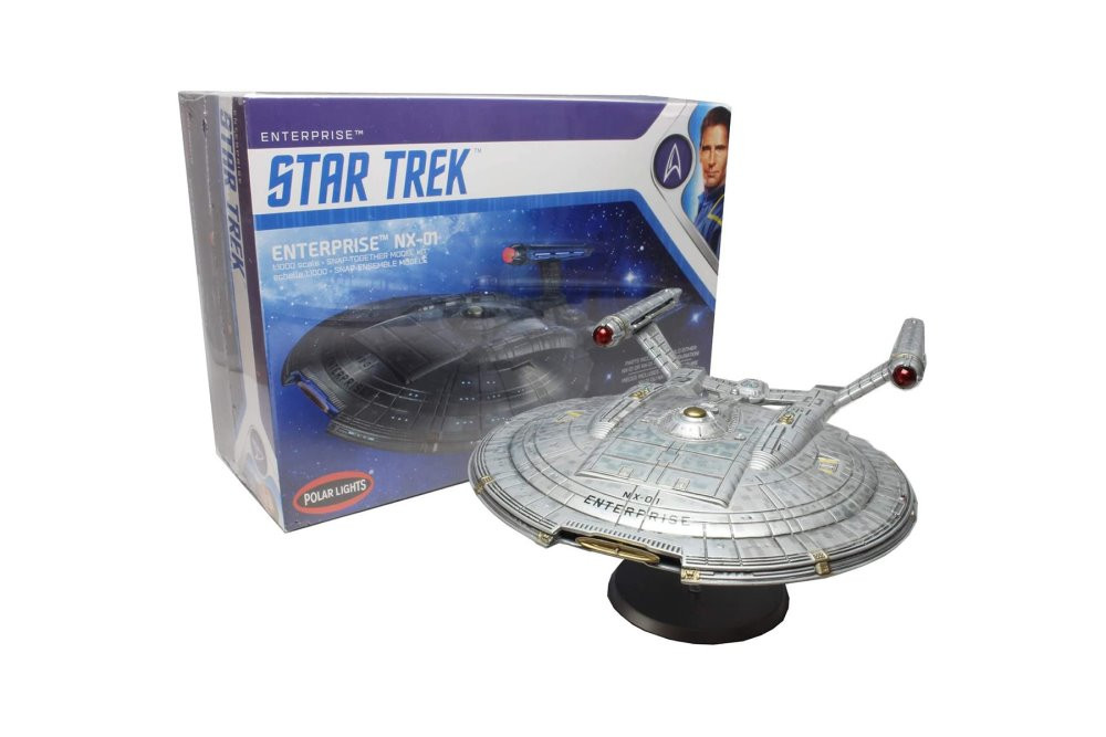 NX-01 Enterprise, Star Trek - Polar Lights POL966M/12 - 1/1000 scale Plastic Model Kit