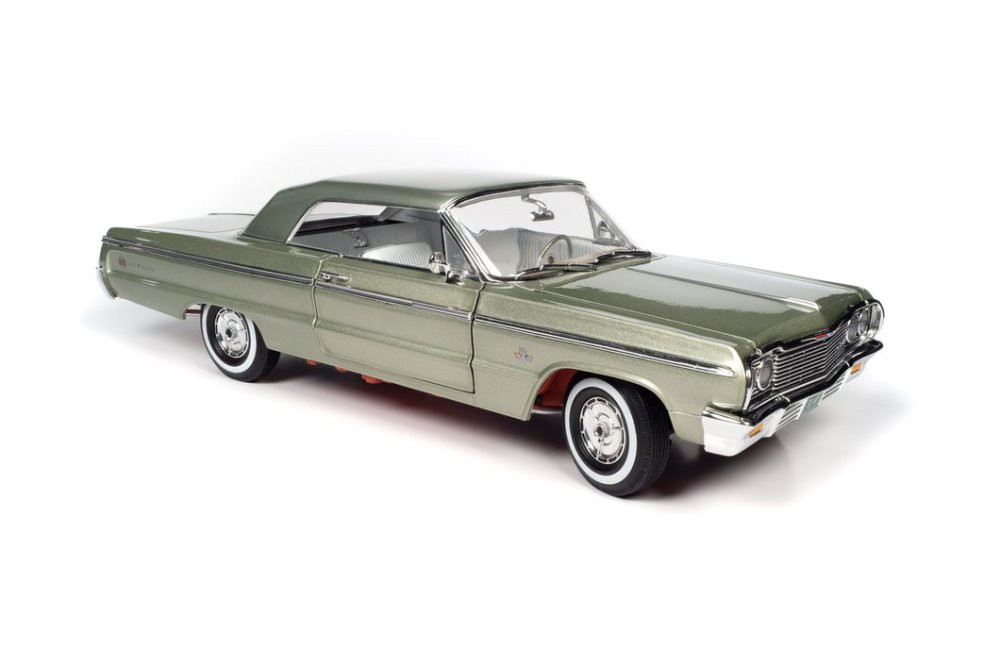 1964 Chevy Impala SS 409 Hardtop, Meadow Green - Auto World