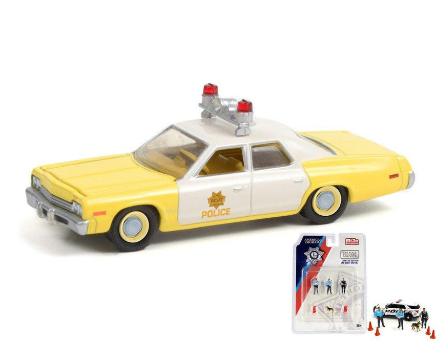 Diecast Police Car w/Police Figurines - Las Vegas Metropolitan