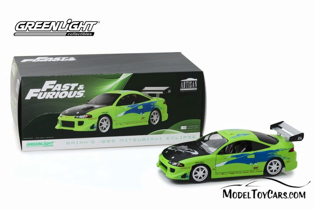 1995 Mitsubishi Eclipse, Fast and Furious - Greenlight 19039