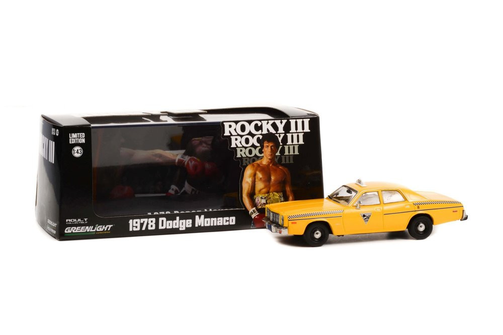 大注目 ROCKY III GREENLIGHT 1978 DODGE 1/18 CAR - おもちゃ