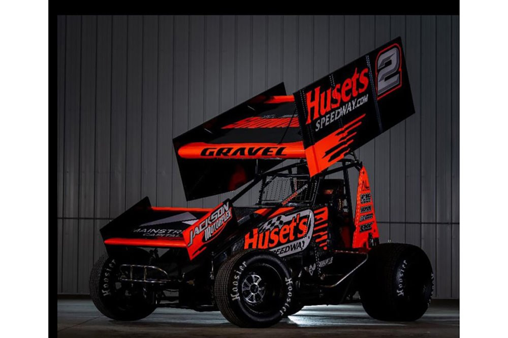 2021 Winged Sprint Car, #2 David Gravel 