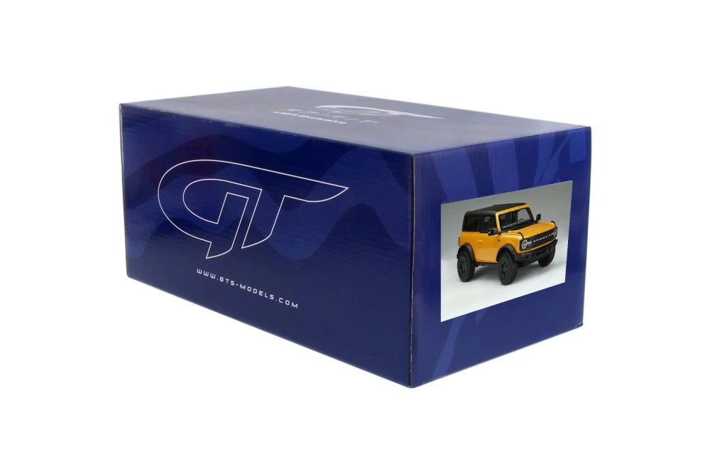 2021 Ford Bronco Wildtrak, Cyber Orange Metallic - GT Spirit US044 - 1/18 scale Resin Model Toy Car