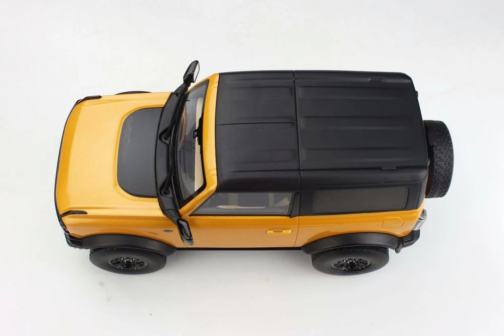 2021 Ford Bronco Wildtrak, Cyber Orange Metallic - GT Spirit US044 - 1/18 scale Resin Model Toy Car