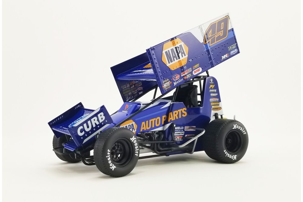 2021 Winged Sprint Car, #49 Brad Sweet 
