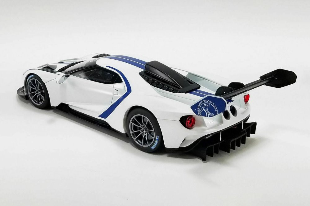 2020 Ford Mustang GT MKII Track, White - GT Spirit US040 - 1/18