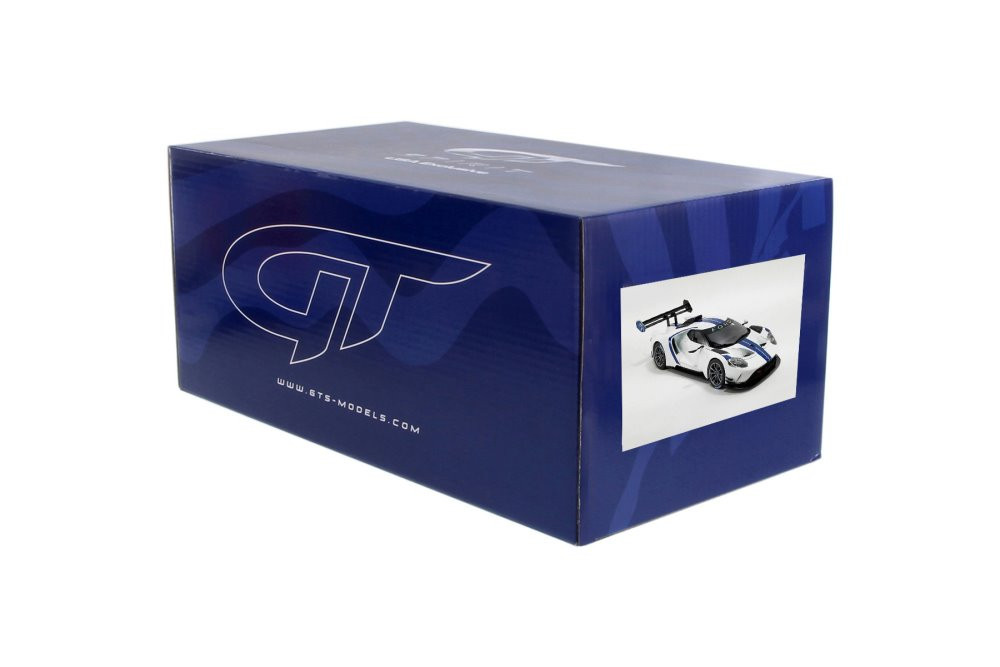 2020 Ford Mustang GT MKII Track, White - GT Spirit US040 - 1/18 scale Resin Model Toy Car