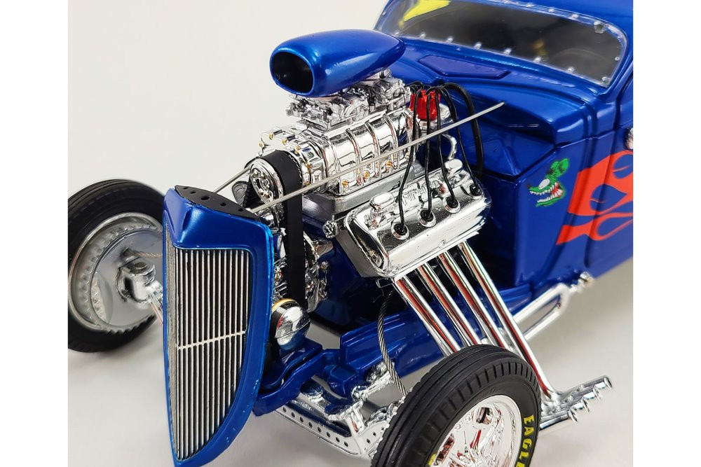 ★ 34 BLOWN ALTERED COUPE ★ACME GMP★ 1/18 1/18 ACME 1934 Ford Coupe Outlaw Blown Altered Diecast Car