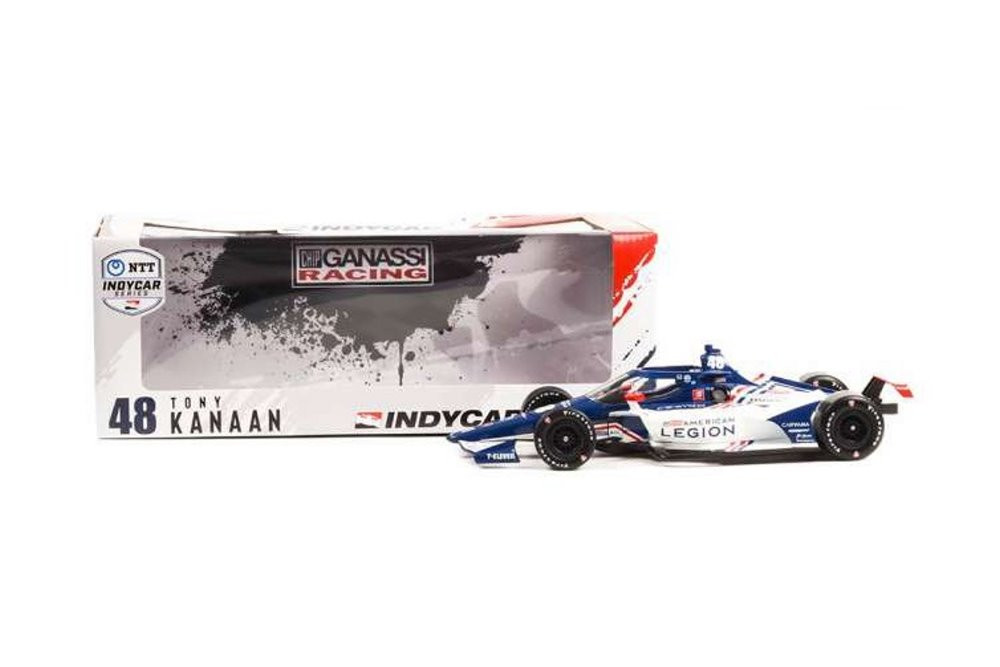 2021 American Legion Indy Car #48 Tony Kanaan / Chip Racing 11130 1/18  scale Diecast Model Toy Car