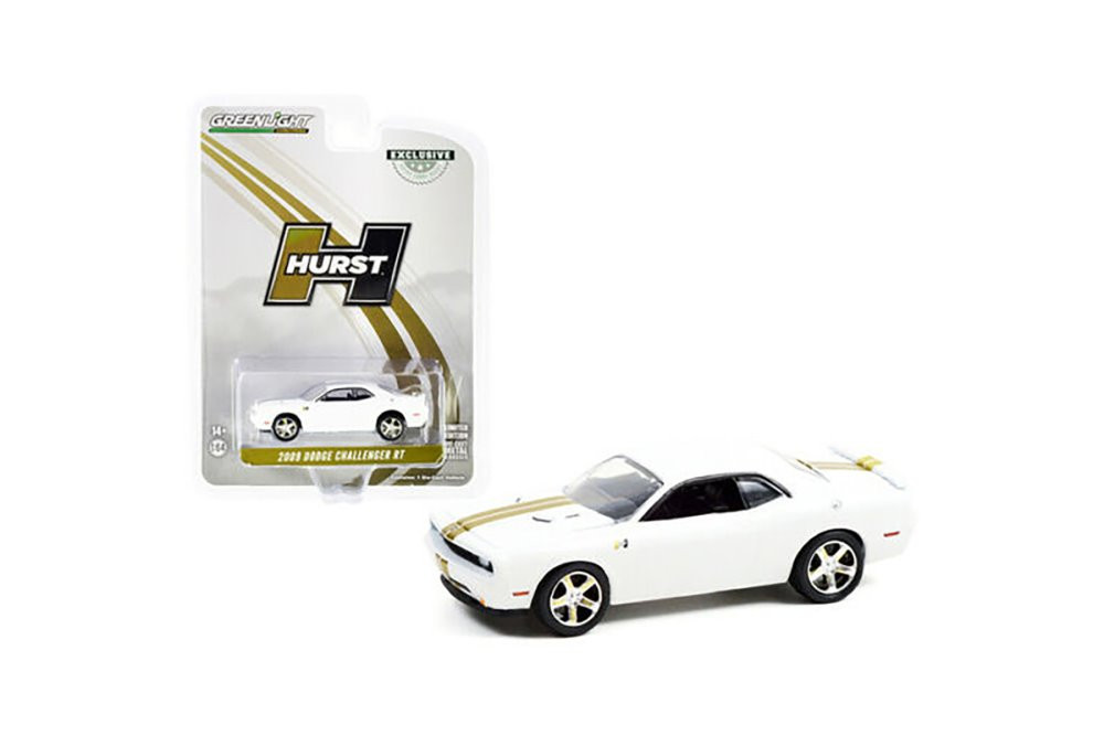 2009 Dodge Challenger R/T , White - Greenlight 30306/48 - 1/64