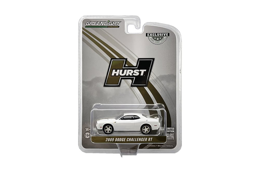 2009 Dodge Challenger R/T , White - Greenlight 30306/48 - 1/64