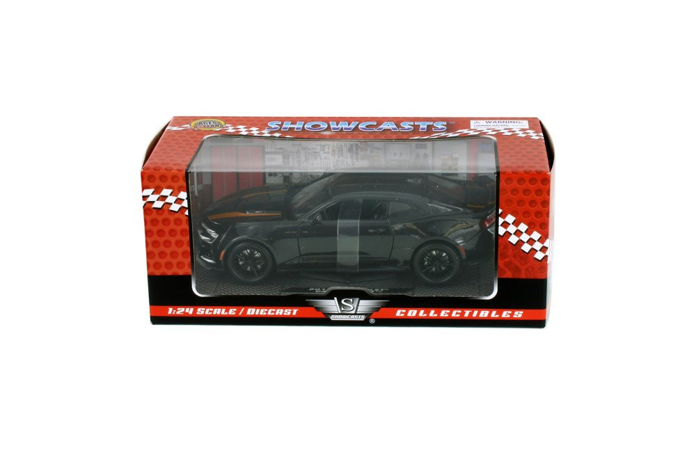 2017 Chevy Camaro ZL1, Black - Motor Max 79351MBK - 1/24 scale Diecast Model Toy Car