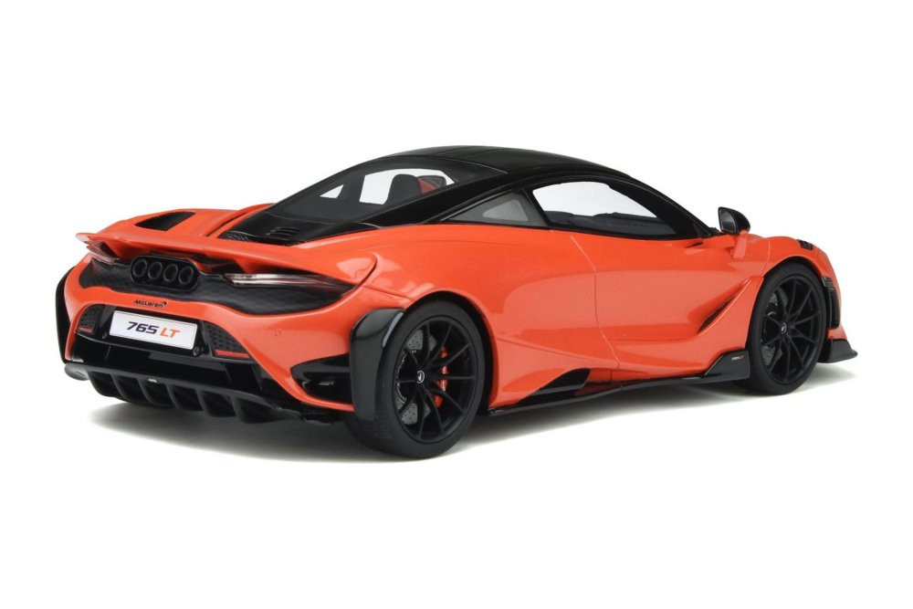 2020 McLaren 765 LT, Helios Orange - GT Spirit GT327 - 1/18