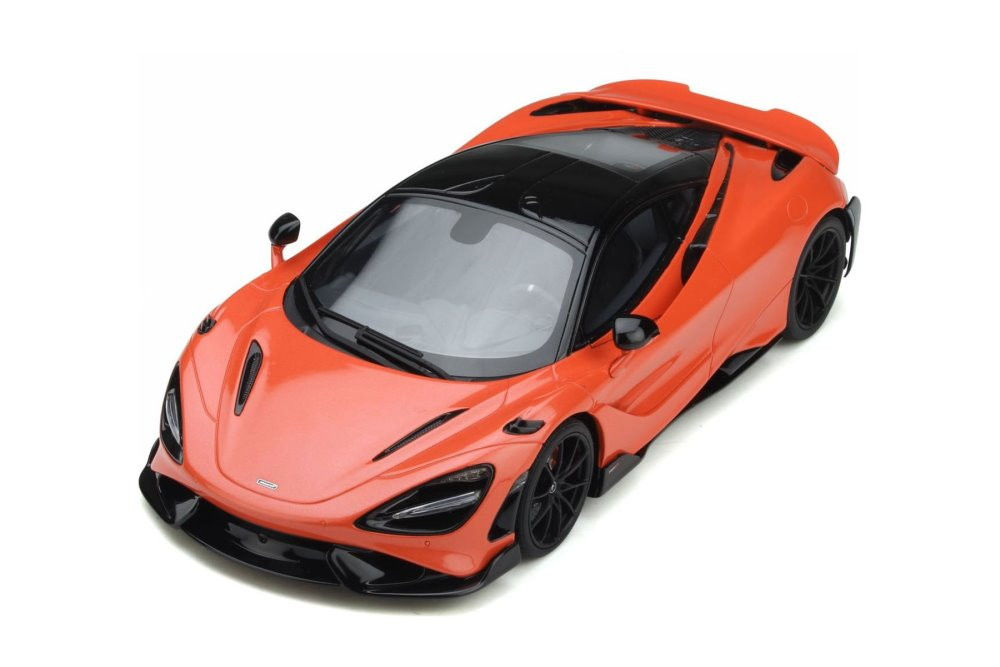 2020 McLaren 765 LT, Helios Orange - GT Spirit GT327 - 1/18