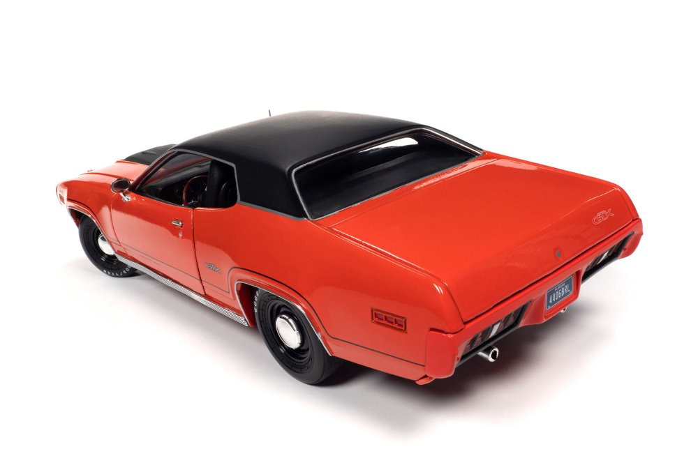 1971 Plymouth GTX Hardtop, V2 Tor Red and Black - Auto World