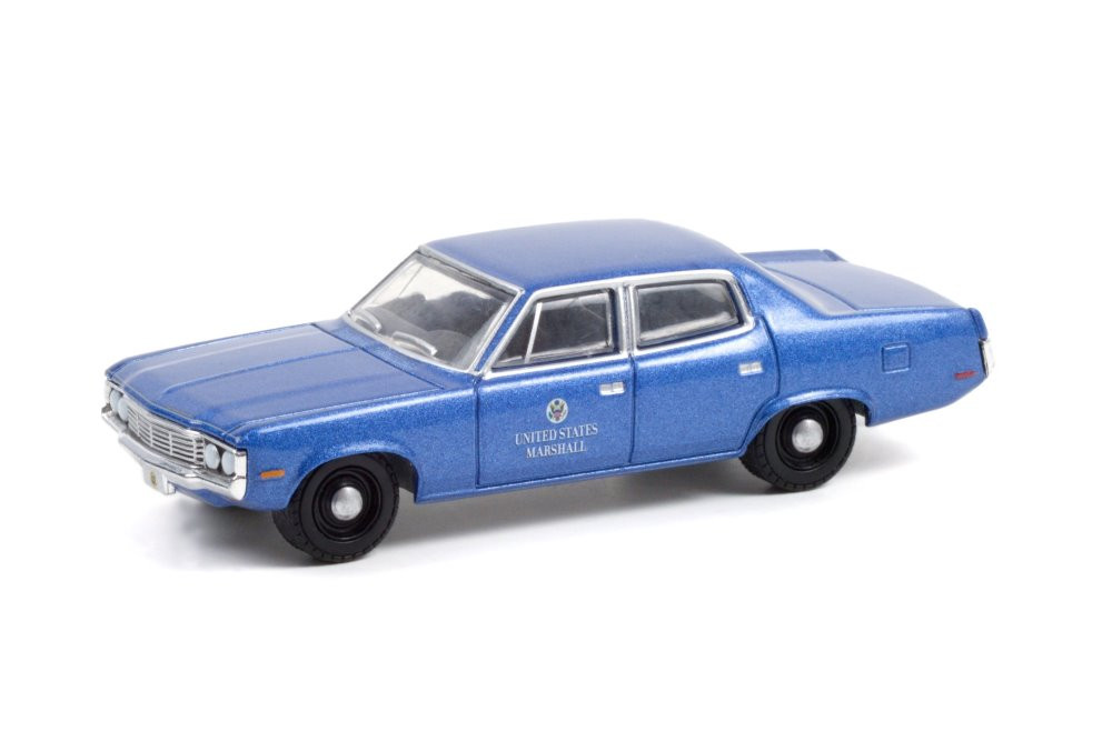 1972 AMC Matador United States Marshall, Blue - Greenlight 30218