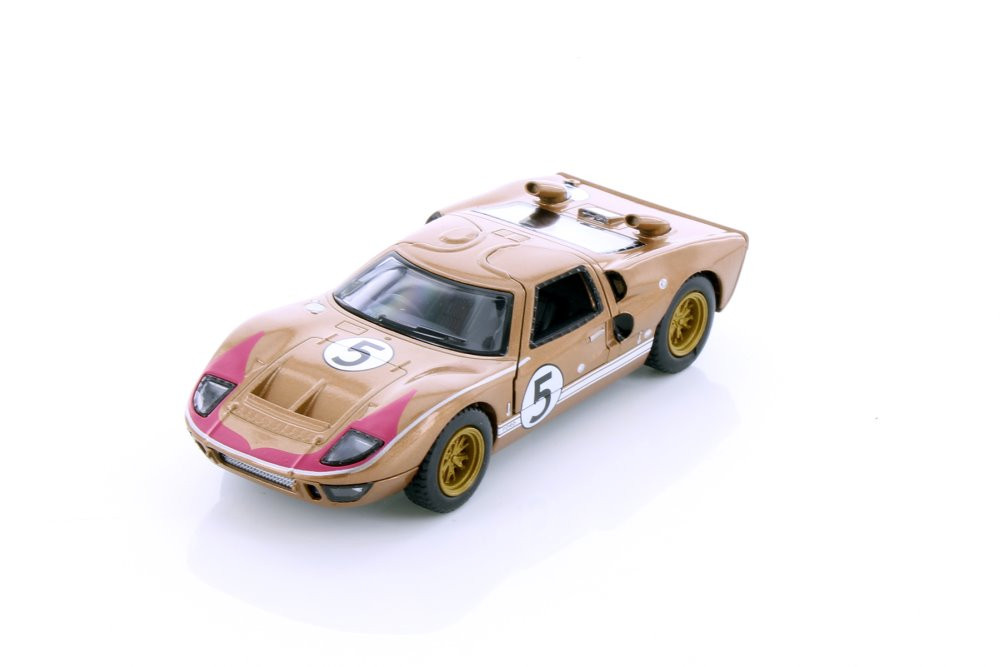 1966 Ford GT40 MKII Heritage Edition, #5 - Kinsmart 5427DF - 1/32 scale Diecast Model Toy Car