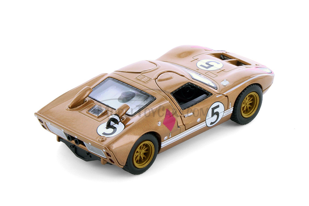 1966 Ford GT40 MKII Heritage Edition, #5 - Kinsmart 5427DF - 1/32 scale Diecast Model Toy Car