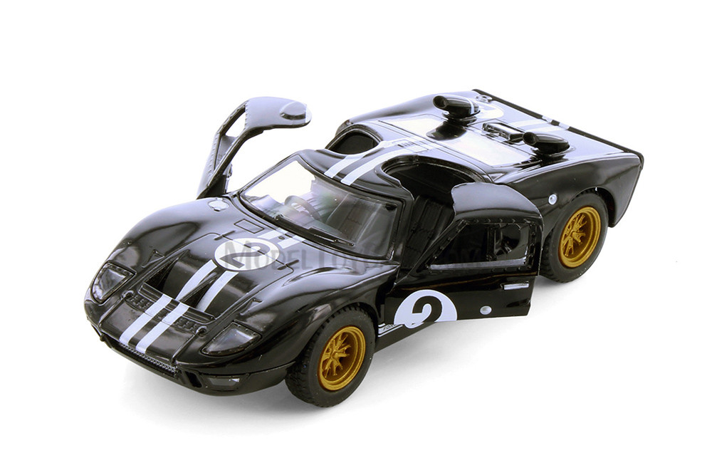 1966 Ford GT40 MKII Heritage Edition, #2 - Kinsmart 5427DF - 1/32 scale Diecast Model Toy Car