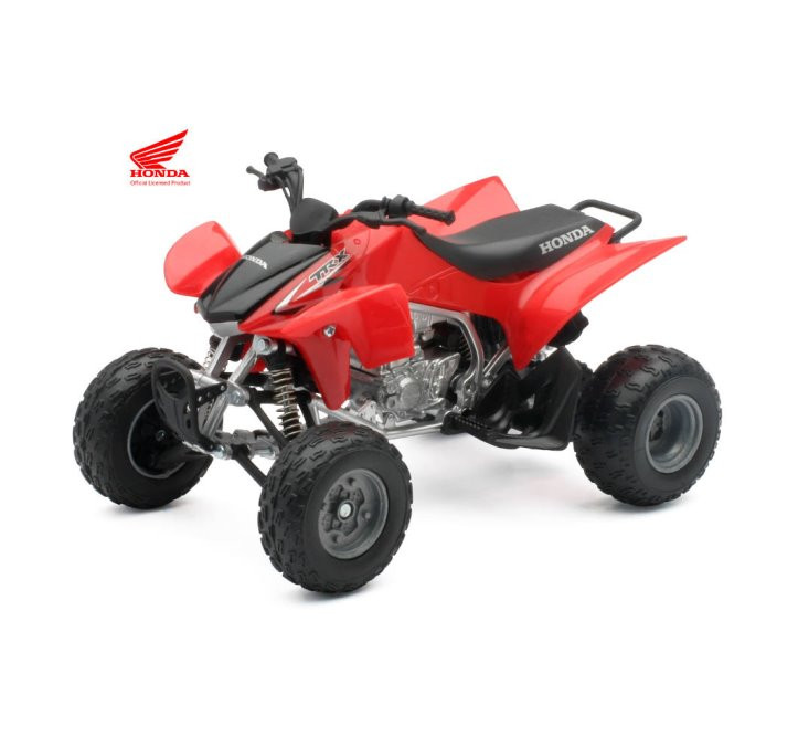 Honda TRX 450R ATV, Red - New Ray 57093A - 1/12 scale Model Toy