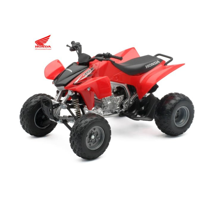 Honda TRX 450R ATV, Red - New Ray 57093A - 1/12 scale Model Toy Vehicle
