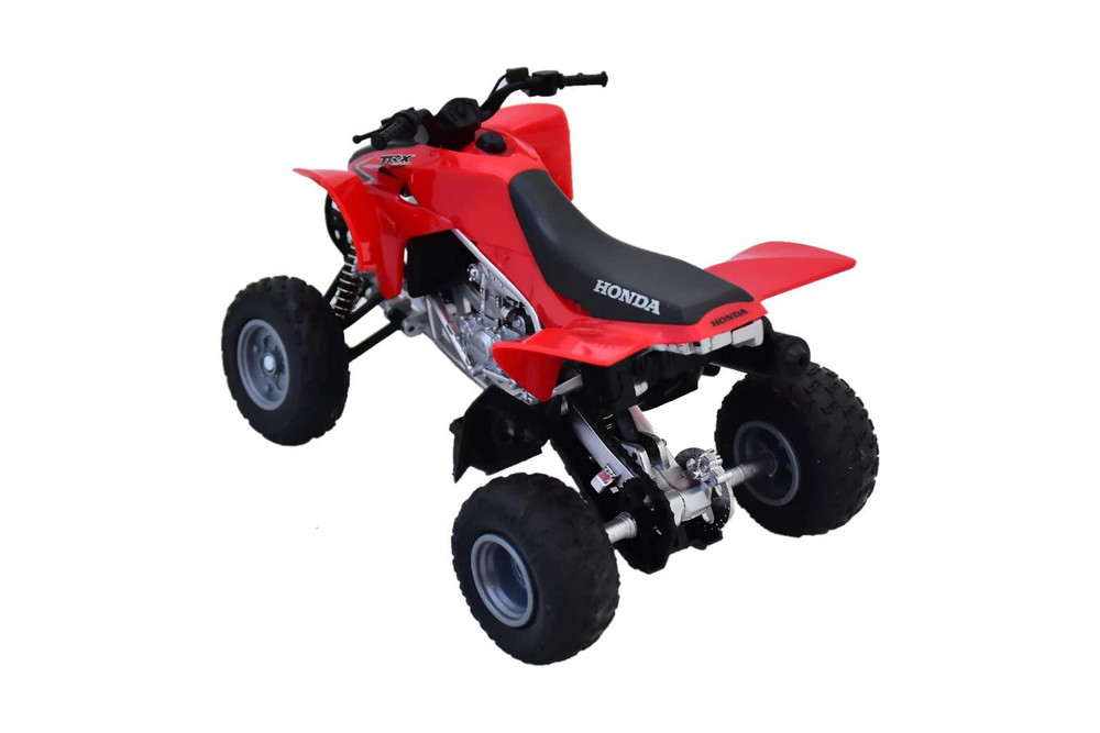 Honda TRX 450R ATV, Red - New Ray 57093A - 1/12 scale Model Toy