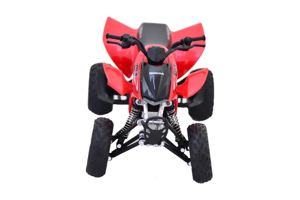 Honda TRX 450R ATV, Red - New Ray 57093A - 1/12 scale Model Toy