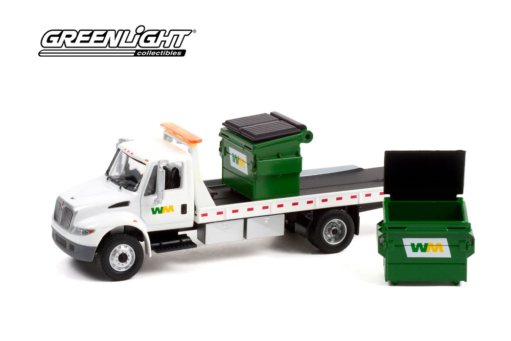 Greenlight Heavy Duty Trucks Series 22 Diecast Car Set - Box of 6 assorted 1/64 Diecast Model Cars