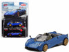 Pagani Huayra Roadster, Blue Francia - Mini GT MGT00038-MJ - 1/64 scale Diecast Model Toy Car