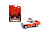 1967 Jeep Jeepster Commando - Chattanooga Rural Fire Dept. No. 3, White and Orange - Greenlight 30269/48 - 1/64 scale Diecast Model Toy Car