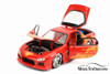 Mazda RX-7 Hardtop, Fast & Furious - Jada 30747 - 1/24 scale Diecast Model Toy Car