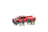 Firefighters 2 Figurine Set, Multi - American Diorama 76482MJ - 1/64 Figurine - Diorama Accessory