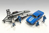 Mechanic Set I "Tim and Larry", Blue - American Diorama 38357 - 1/43 Figurine - Diorama Accessory