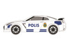 Stockholm Police 2014 Nissan GT-R (R35)and Blue -  42980D/48 - 1/64 scale Diecast Model Toy Car