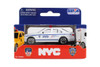 NYPD Police Car, White - Daron RT8953P - Diecast Model Toy Car